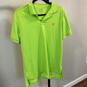 Polo Ralph Lauren Performance Green Polo